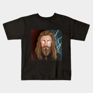 God of Thunder Kids T-Shirt